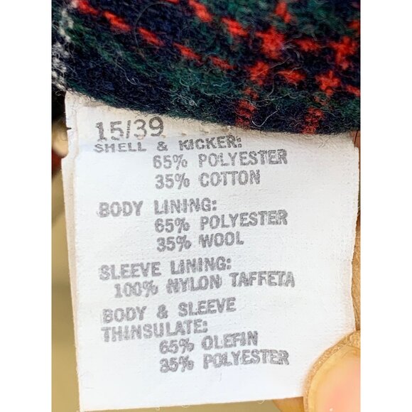 Mens Unisex VTG Porsha by Winer Full Length Winter Coat Utility Khaki Sz M 7026 - Picture 16 of 16